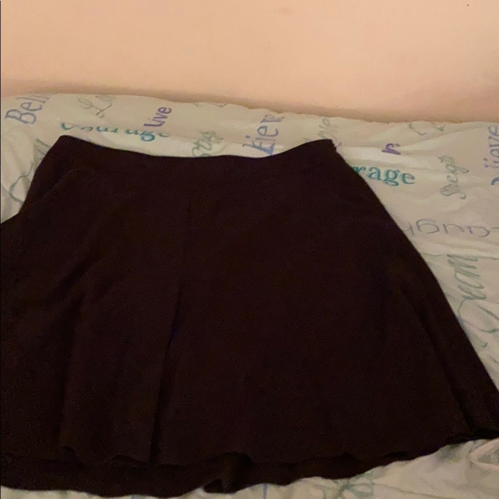 Brown skirt